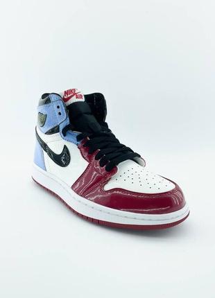 Nike air jordan 1 retro high "blue/red nike air jordan 1 retro high "blue/red 🔔