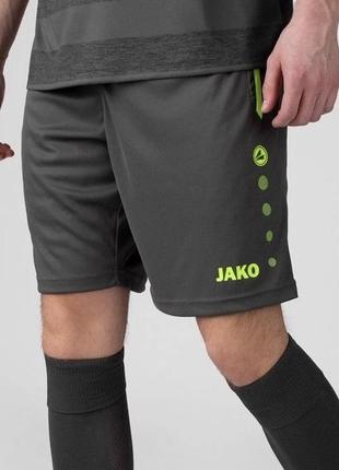 Шорти сині спортивні футбольні jako для хлопчика 13 14 років 164