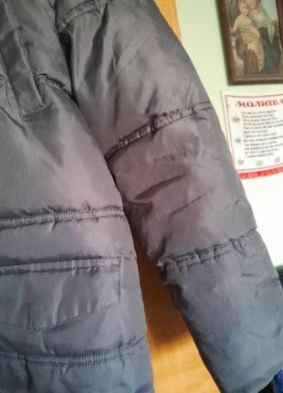 Тепла курточка для хлопчика,віком10--11років,140--146см,з капюшоном ,terranova2 фото