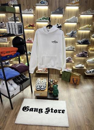 Худі fear of god essentials union white