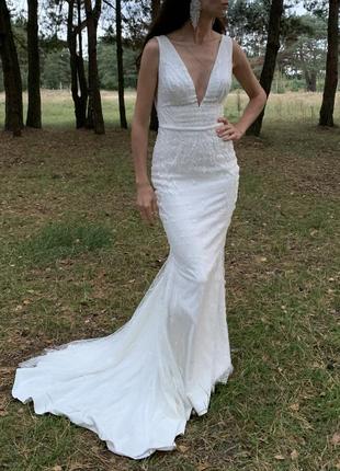 Весільна сукня, сукня на розпис
