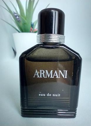 Armani eau de nuit giorgio armani мініатюра 7 мл