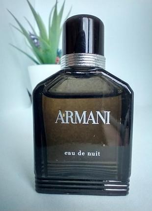 Armani eau de nuit giorgio armani миниатюра 7мл2 фото