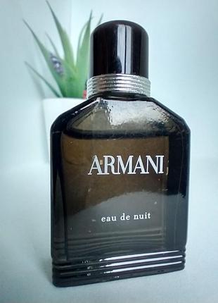 Armani eau de nuit giorgio armani миниатюра 7мл3 фото