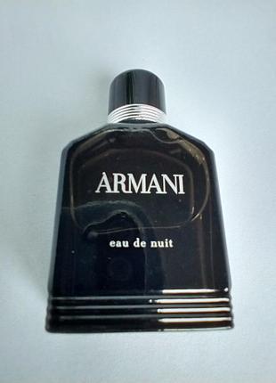 Armani eau de nuit giorgio armani миниатюра 7мл4 фото