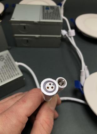 Світлодіодний світильник із розподільною коробкою 6 шт.