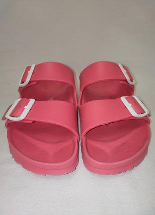 Женские шлепанцы босоножки легкие "birkenstock" размер 39 (25 см)3 фото