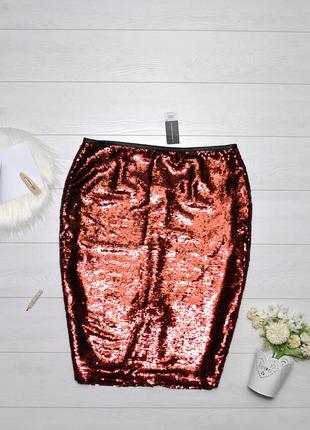 Красива юбка карандаш в паєтки dorothy perkins.1 фото