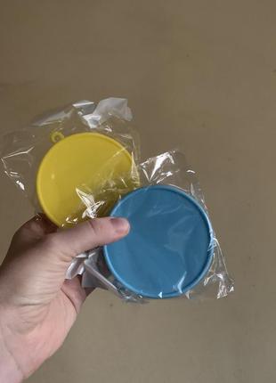 Нові складні туристичні силіконові стаканчики з кришками