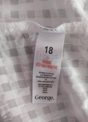 Блуза шёлковая с оборкой george9 фото