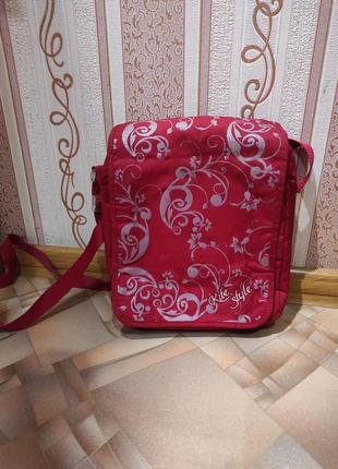 Красная сумка2 фото