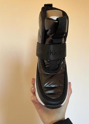 Жіночі теплі черевики, чоботи, дутики calvin klein mabon