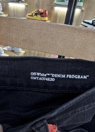 Джинси off-white denim black5 фото