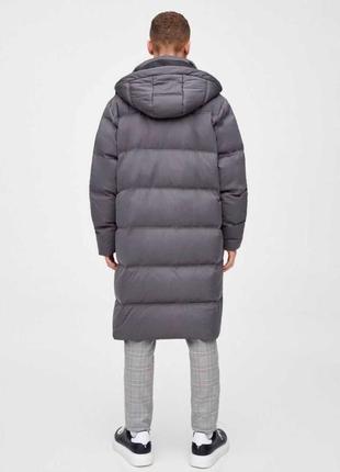 Нова зимова куртка пальто pull and bear захист 3м, art: 9714/719/8187 фото