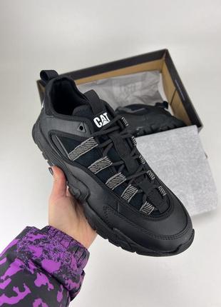 Кроссовки caterpillar vapor web p110609 black, оригинальные кроссовки кет черные мужские2 фото