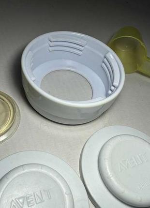 Уплотнительные диски для бутылочки для кормления avent philips, 6 шт, состояние идеальное!