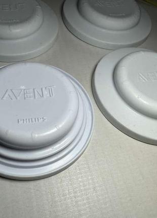 Уплотнительные диски для бутылочки для кормления avent philips, 6 шт, состояние идеальное!