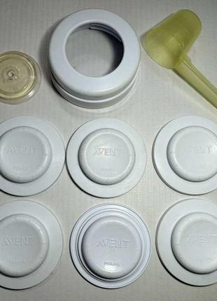 Уплотнительные диски для бутылочки для кормления avent philips, 6 шт, состояние идеальное!