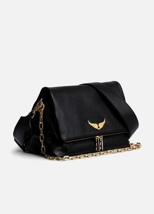 Zadig & voltaire шкіряна сумка