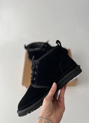 Уггі угги угг ugg neumel “suede black”3 фото