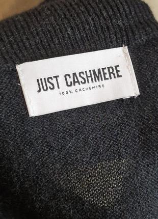 Кашемірова кофта на блискавці just cashmere, оригінал,  100% кашемір, розмір s2 фото