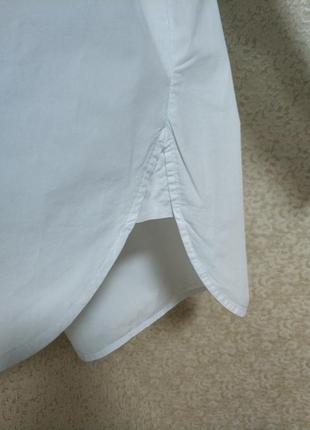 Актуальная классическая белая рубашка-рубашка оверсайз oversize бренд c&amp;a5 фото