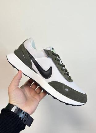 Nike waffle khaki | кросівки найк nike