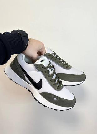 Nike waffle khaki &lt;unk&gt; кроссовки найк nike3 фото