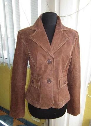 Жіноча шкіряна куртка - піджак michele boyard. франція. лот 9158 фото