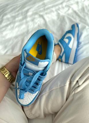 Nike dunk low blue &lt;unk&gt; кроссовки nike3 фото