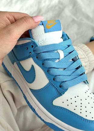 Nike dunk low blue <unk> кроссовки nike