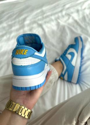 Nike dunk low blue &lt;unk&gt; кроссовки nike6 фото