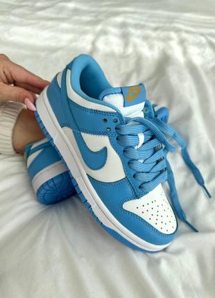 Nike dunk low blue &lt;unk&gt; кроссовки nike7 фото