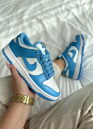 Nike dunk low blue &lt;unk&gt; кроссовки nike8 фото