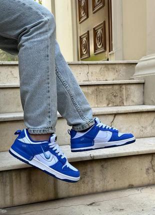Nike dunk disrupt 2 white royal9 фото