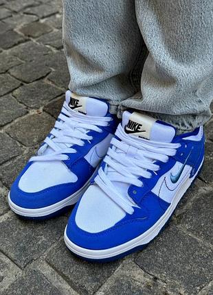 Nike dunk disrupt 2 white royal7 фото