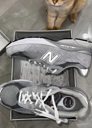 Кроссовки new balance 990v3 made in Ausa 'grey' m990gy32 фото