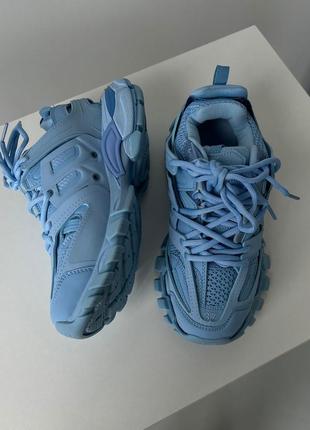 Кроссовки balenciaga track blue premium