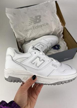 Кроссовки new balance 550 v1, белый цвет &lt;unk&gt; bb550pb1, оригинальные кроссовки new balance 550 кожа мужские