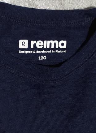 Термо кофта світшот  reima junior 72% merino wool на 120см2 фото