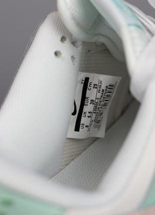 Nike sb dunk white light green9 фото