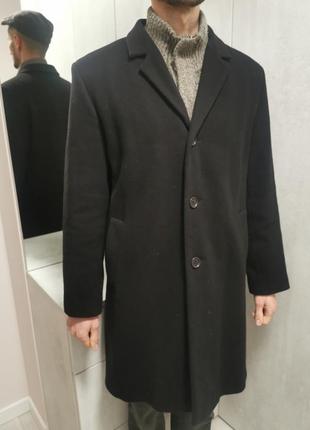 Мужское классическое кашемировое пальто1 фото