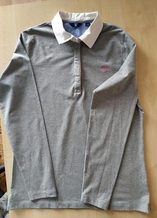 Класична кофтинка-сорочка gant сірого кольору2 фото