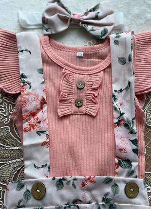 Биди и шорты комплект