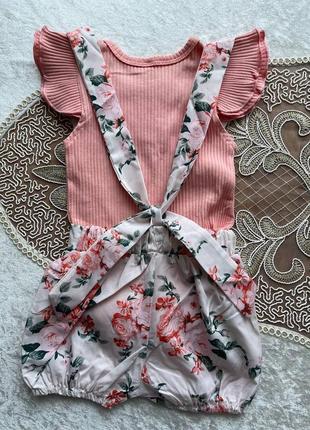 Биди и шорты комплект