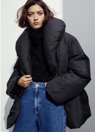Пуховик black h&m premium selection 💖