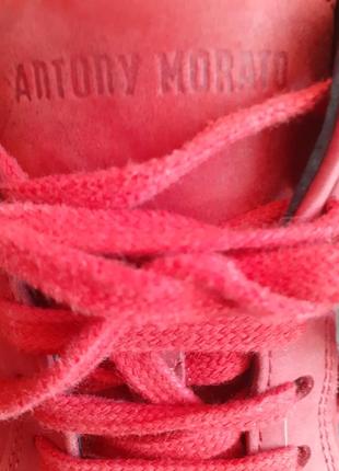 Antony morato кожаные кроссовки мокасины кроссовки 42 р.3 фото
