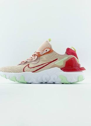 Nike react vision "orange"1 фото