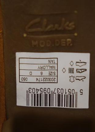 Розкішні шкіряні ботильйони з закотом на високих підборах clarks 39 р (26,5 см)10 фото