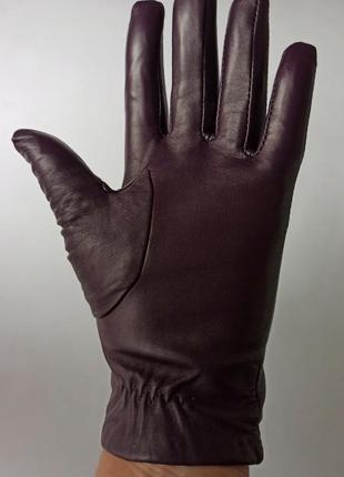 Симпатичные женские перчатки из мягчайшей качественной кожи от marks & spencer8 фото